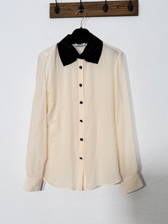 Moschino Tops - Moschino Silk Button Down Blouse